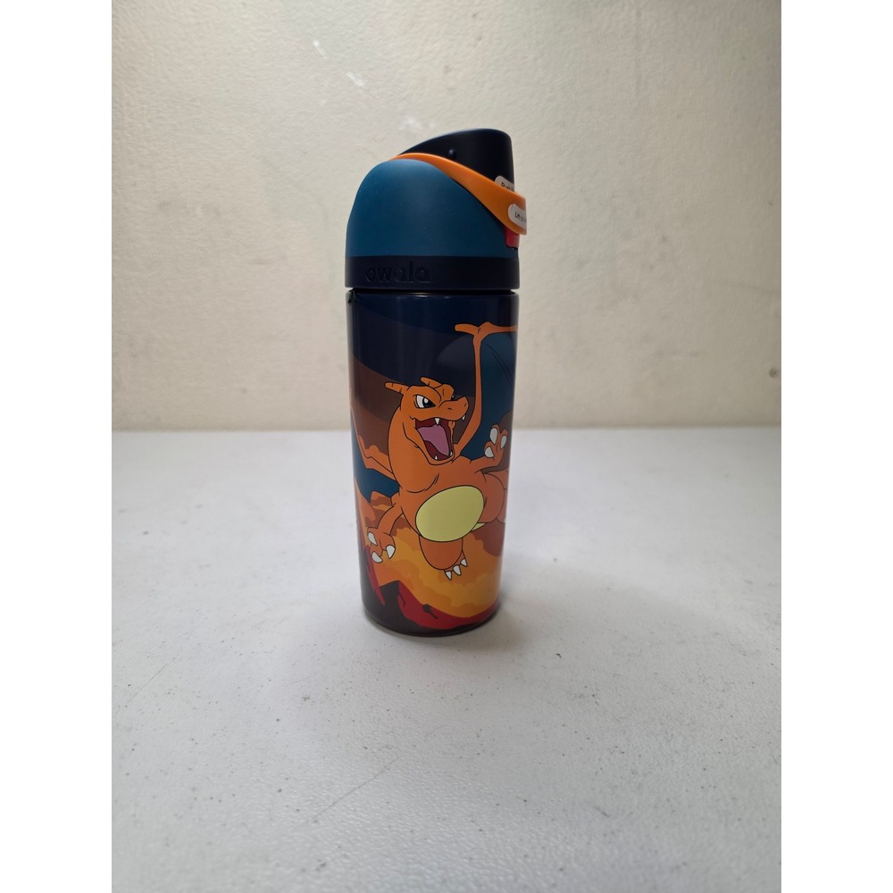 Owala Kids FreeSip 16oz Insulated Stainless Steel Water Bottle Charizard Pokemon